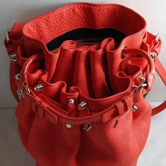 Alexander wang studded Diego bucket leather bag - Picture 5 of 16